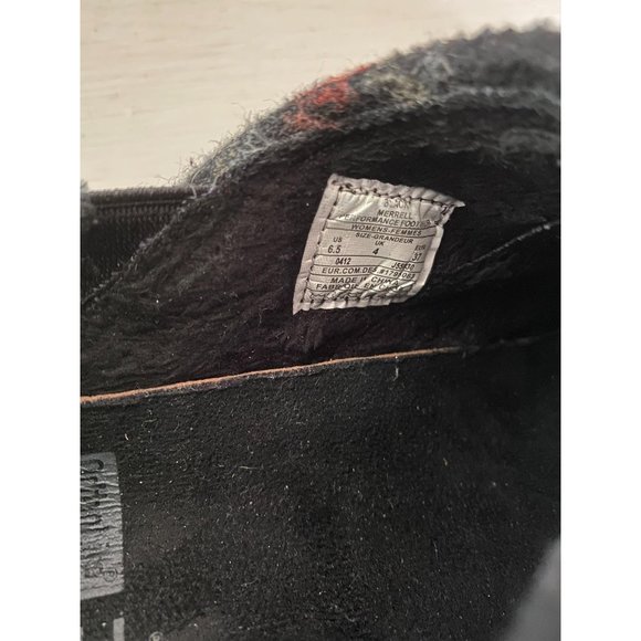 Merrell Women's Black Suede Moc Slip On Shoes 6.5 - Picture 10 of 11